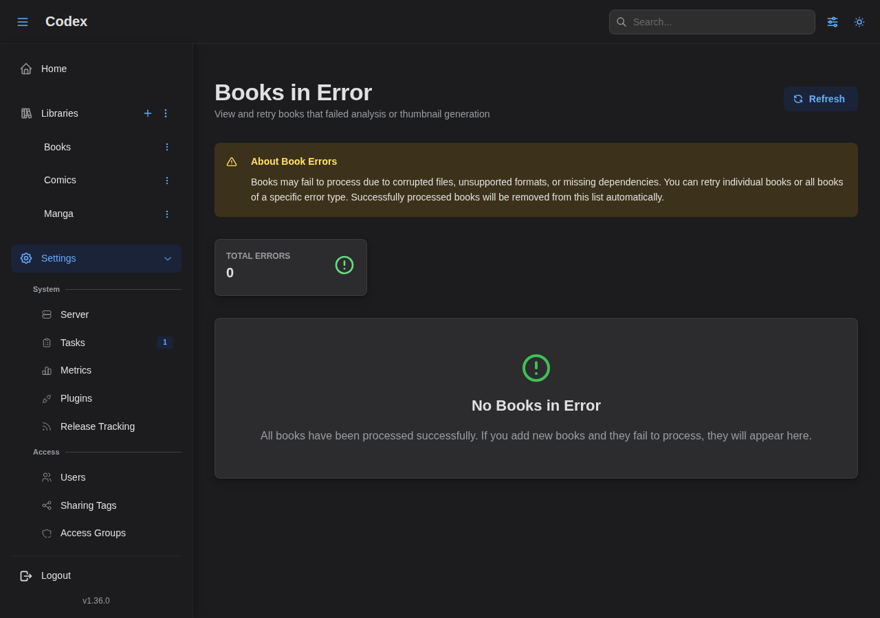 Book Errors