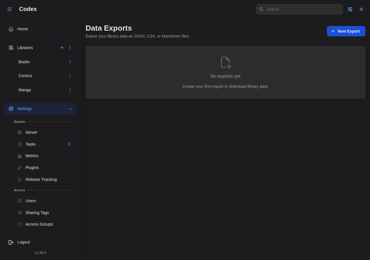 Data Exports