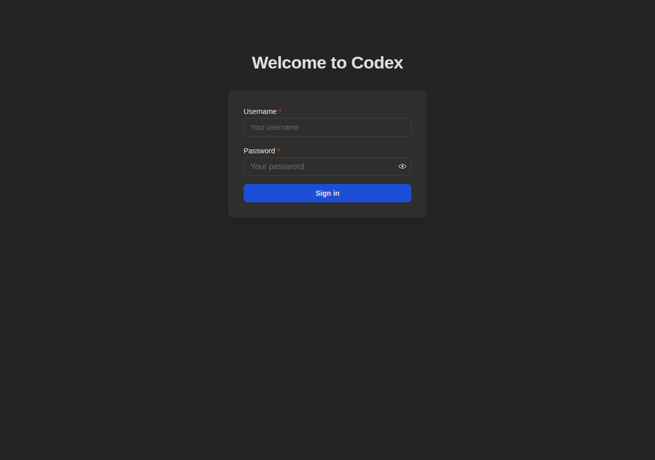 Login